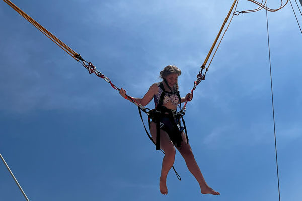 Bungy saut à sensation